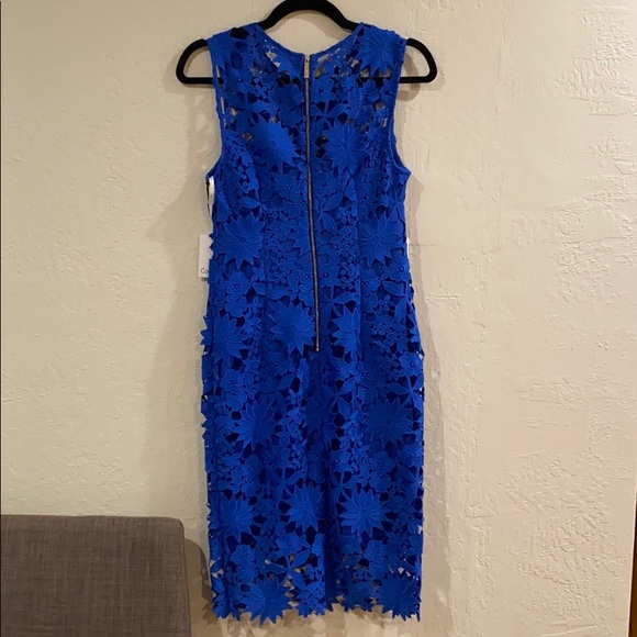 Calvin Klein GORGEOUS Blue Dress NWT - Picture 4 of 4
